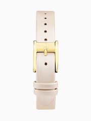 Accurist Ladies Cream Dress Leather Strap 28mm Watch - Image 5 of 6