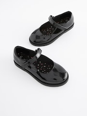 Black Patent School Mary Jane Crepe Sole Shoes - Image 1 of 7