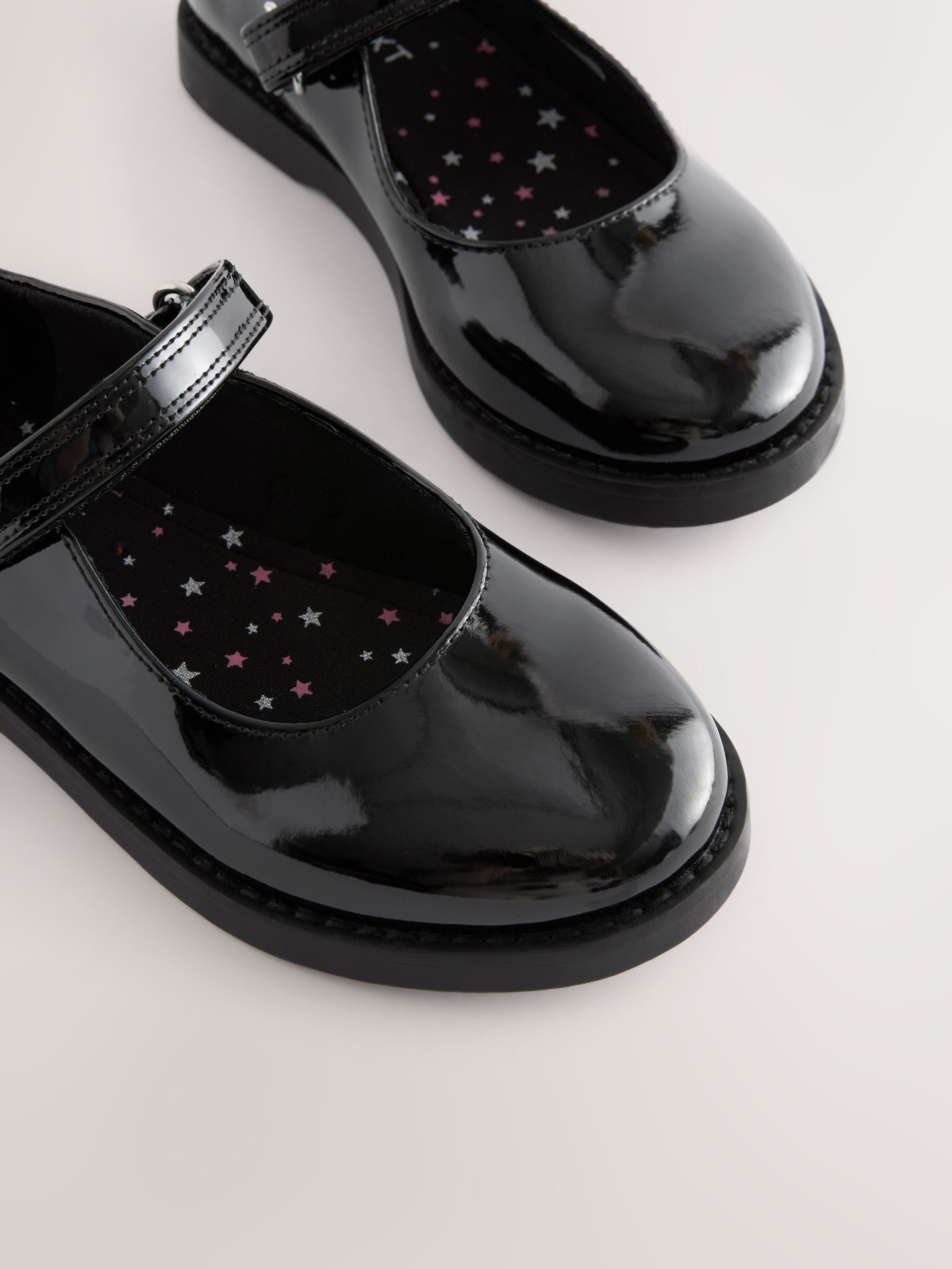 Buy Black Patent School Mary Jane Shoes from Next USA