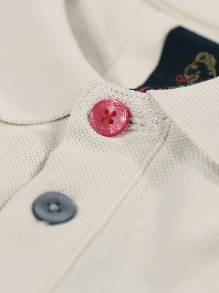 Luke 1977 Cream 100% Cotton New Mead Butter Polo Shirt - Image 4 of 4 Luke 1977 Cream 100% Cotton New Mead Butter Polo Shirt - Image 4 of 4