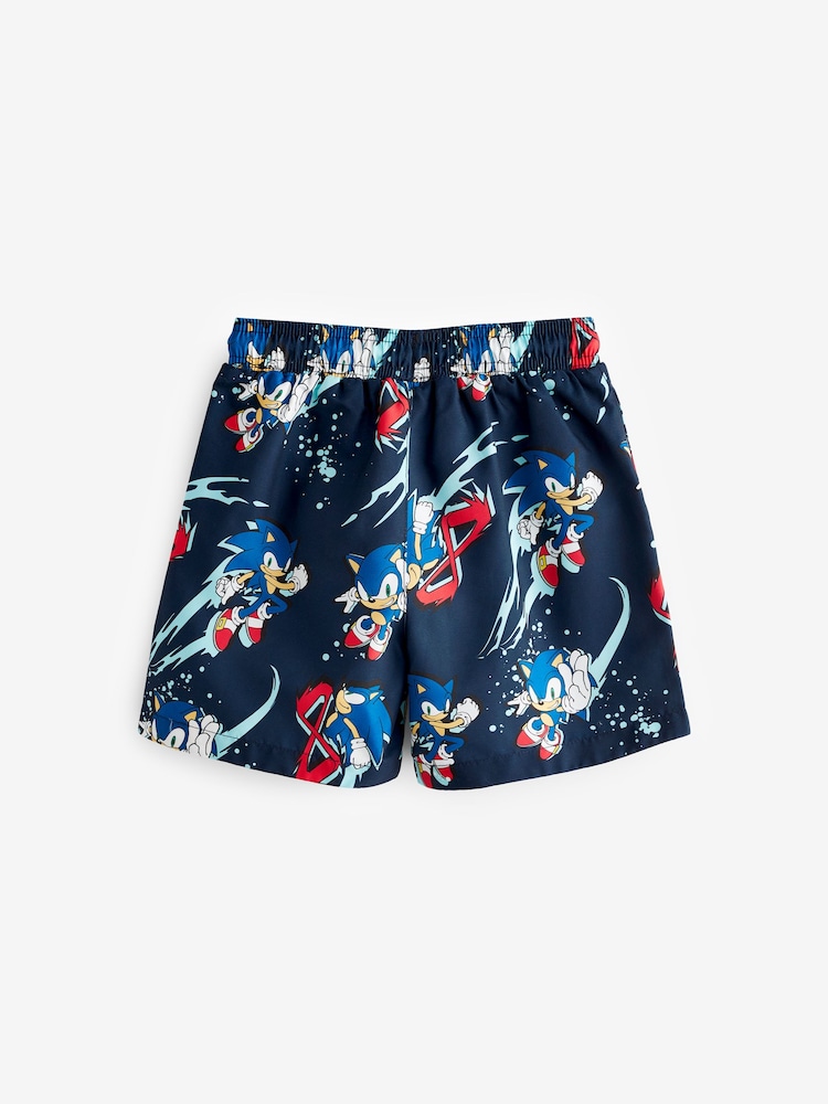 Blue Sonic Swim Shorts (3-16yrs) - Image 5 of 5