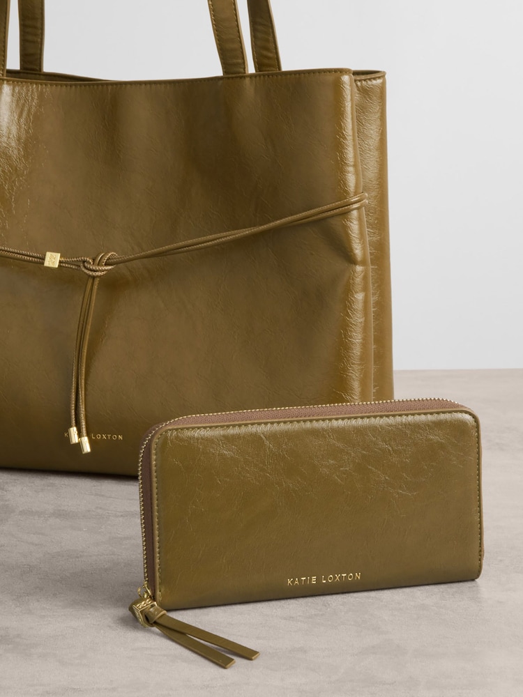 Katie Loxton Green Large Purse - Image 4 of 4 Katie Loxton Green Large Purse - Image 4 of 4