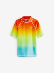Rainbow Short Sleeve Sunsafe Rash Vest (3-16yrs) - Image 5 of 6