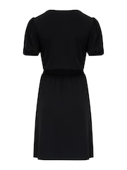 Pour Moi Black Evangeline Gathe Dress - Image 5 of 5