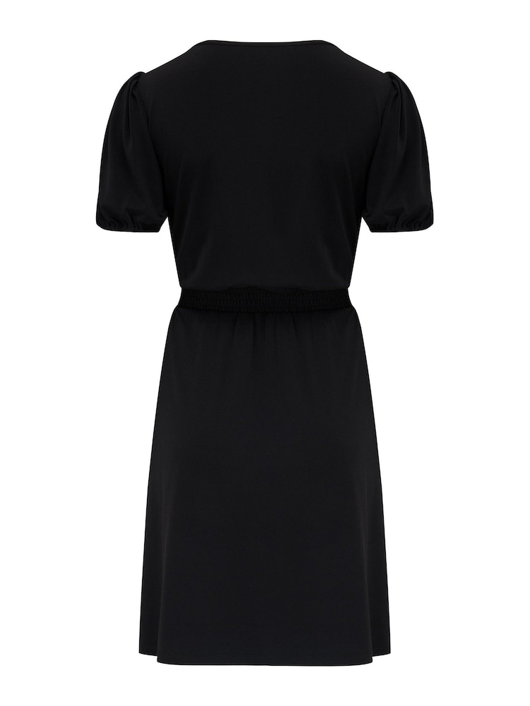 Pour Moi Black Evangeline Gathe Dress - Image 5 of 5