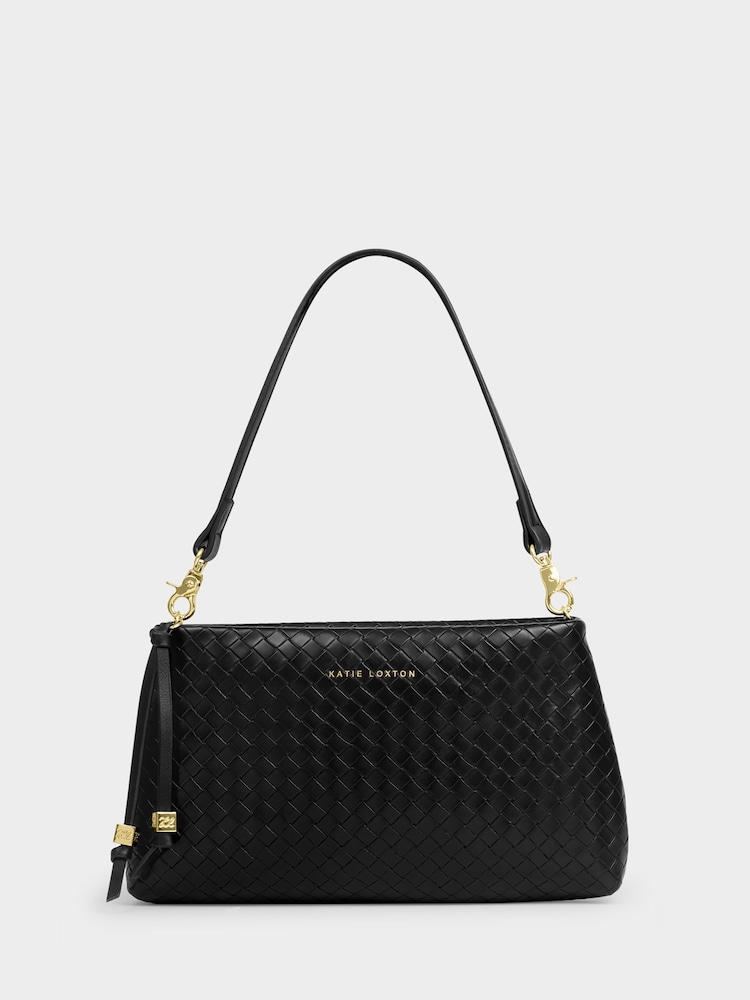 Katie Loxton Black Nova Small Shoulder Bag - Image 2 of 5
