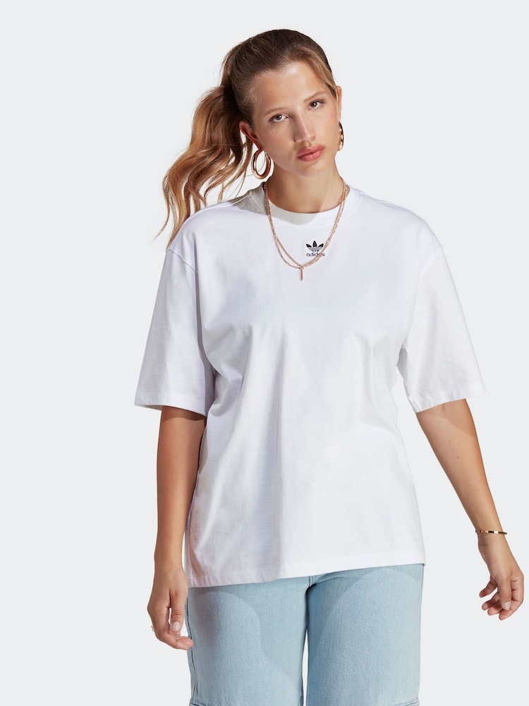 adidas Originals Trefoil 100% Cotton T-Shirt - Image 1 of 6
