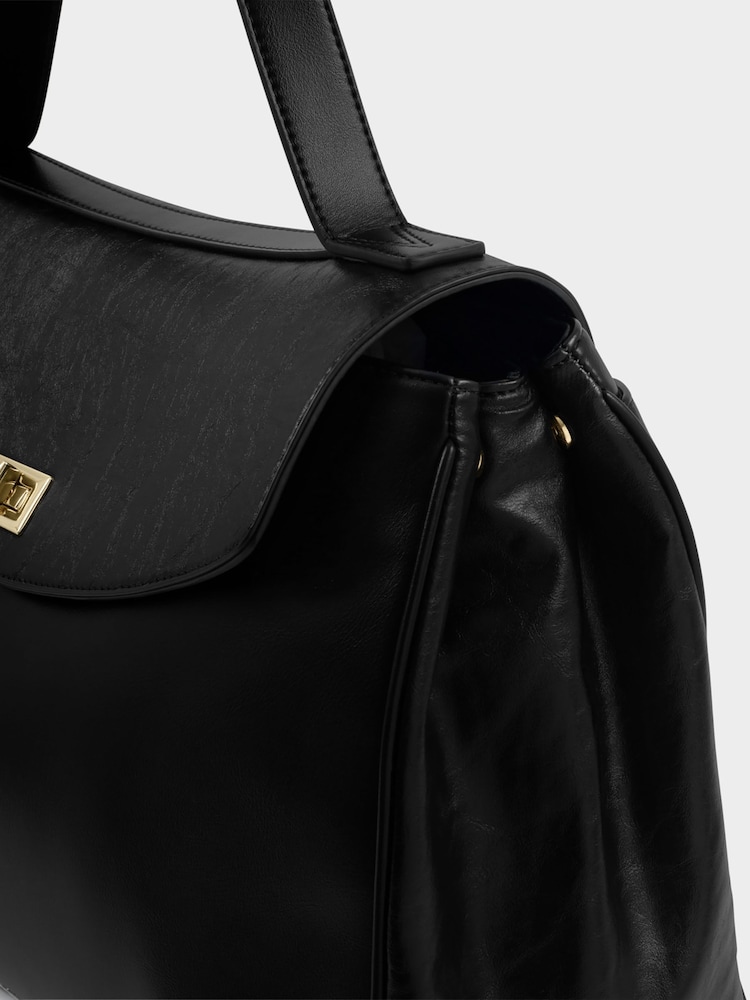 Katie Loxton Black Victoria Shoulder Bag - Image 10 of 10