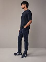 Blue Navy Slim Fit Coloured Stretch Jeans - Image 3 of 9