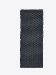 Charcoal Grey Giant Runner Bath Bobble Mat - Image 3 of 5