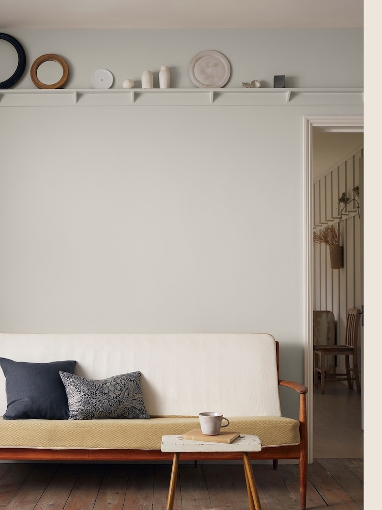 Morris & Co. Farringdon Grey Matt Emulsion Paint - Image 1 of 2