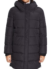 Esprit Black Quilted Coat - Image 3 of 7