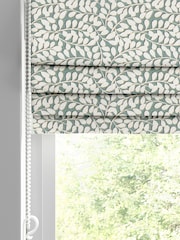 Green Wilbur Made To Measure Roman 100% Cotton Blinds - Image 2 of 6