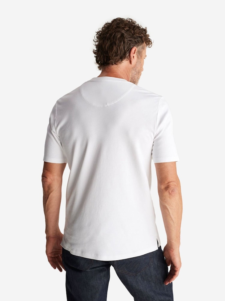 Oliver Sweeney 240gsm Jersey 100% Cotton T-Shirt - Image 2 of 4 Oliver Sweeney 240gsm Jersey 100% Cotton T-Shirt - Image 2 of 4
