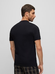BOSS Black Classic 100% Cotton T-Shirts 3 Pack - Image 4 of 6