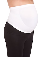 JoJo Maman Bébé White Seamless Bump Support Band - Image 1 of 1