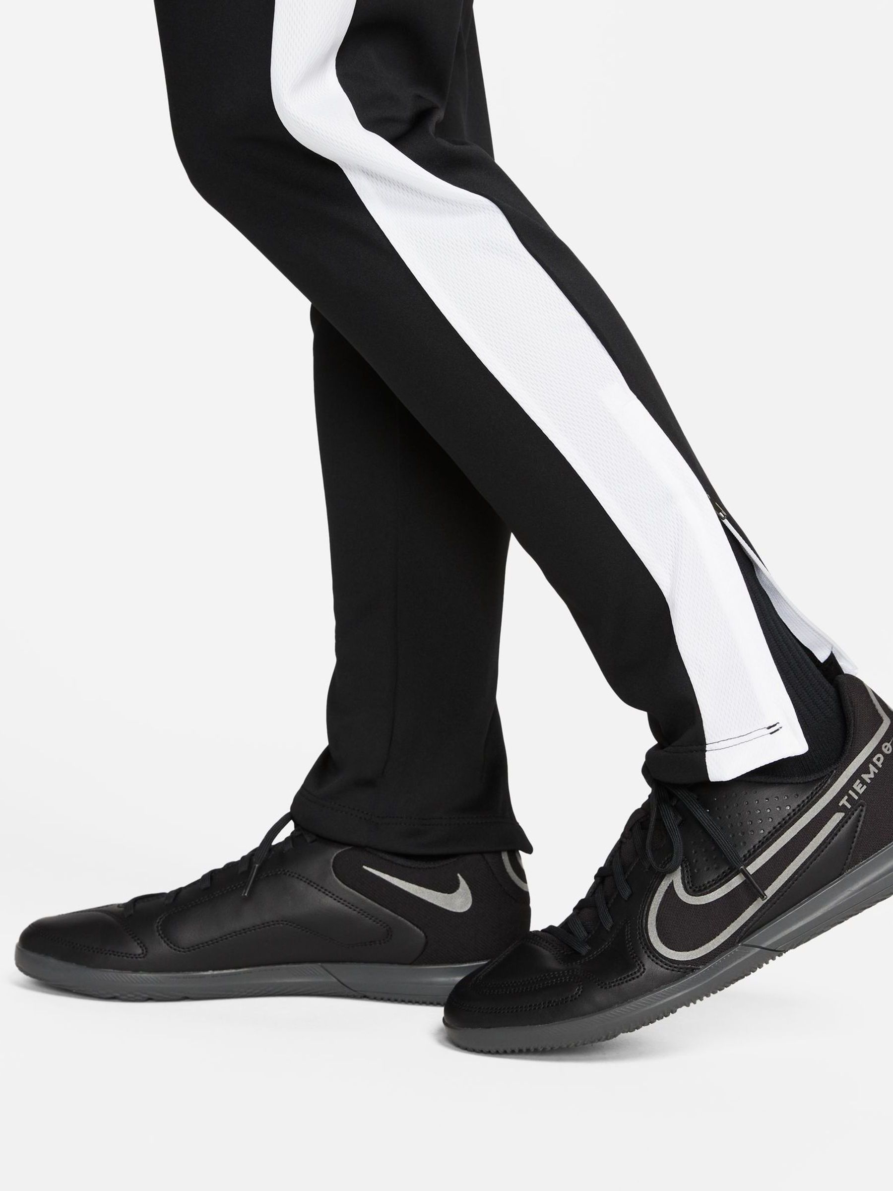 nike joggers black and white