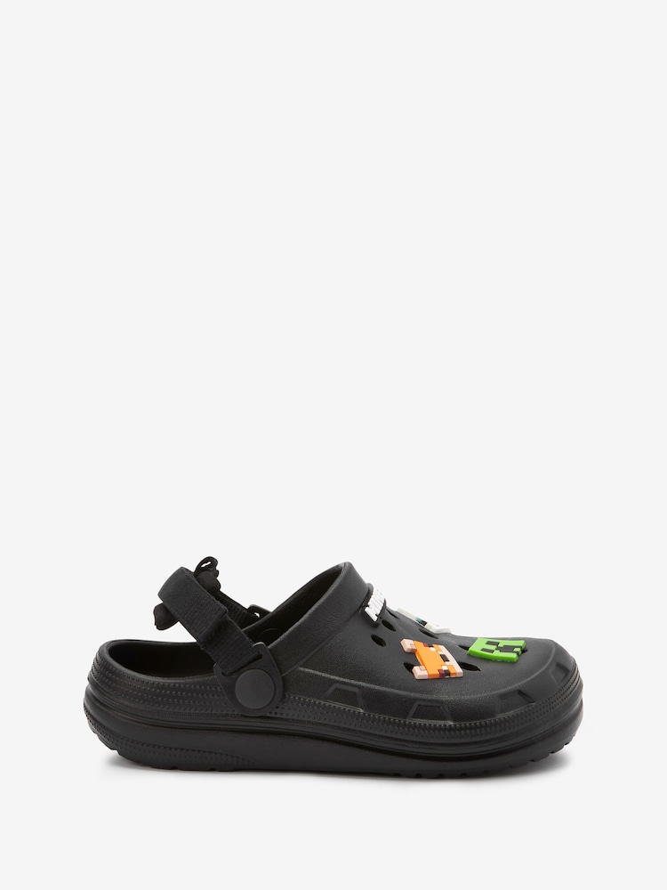Minecraft Green/Black Clogs - Image 1 of 4