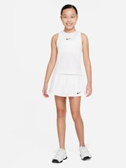 Nike White Court Dri-FIT Victory Tennis Skirt - Image 4 of 6