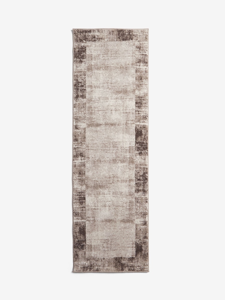 Natural Textured Border Runner - Image 5 of 5 Natural Textured Border Runner - Image 5 of 5