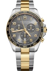 Victorinox Swiss Army Gents Gold Tone FieldForce Classic Chrono Watch - Image 1 of 7