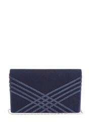 Pavers Blue Clutch Bag - Image 1 of 4