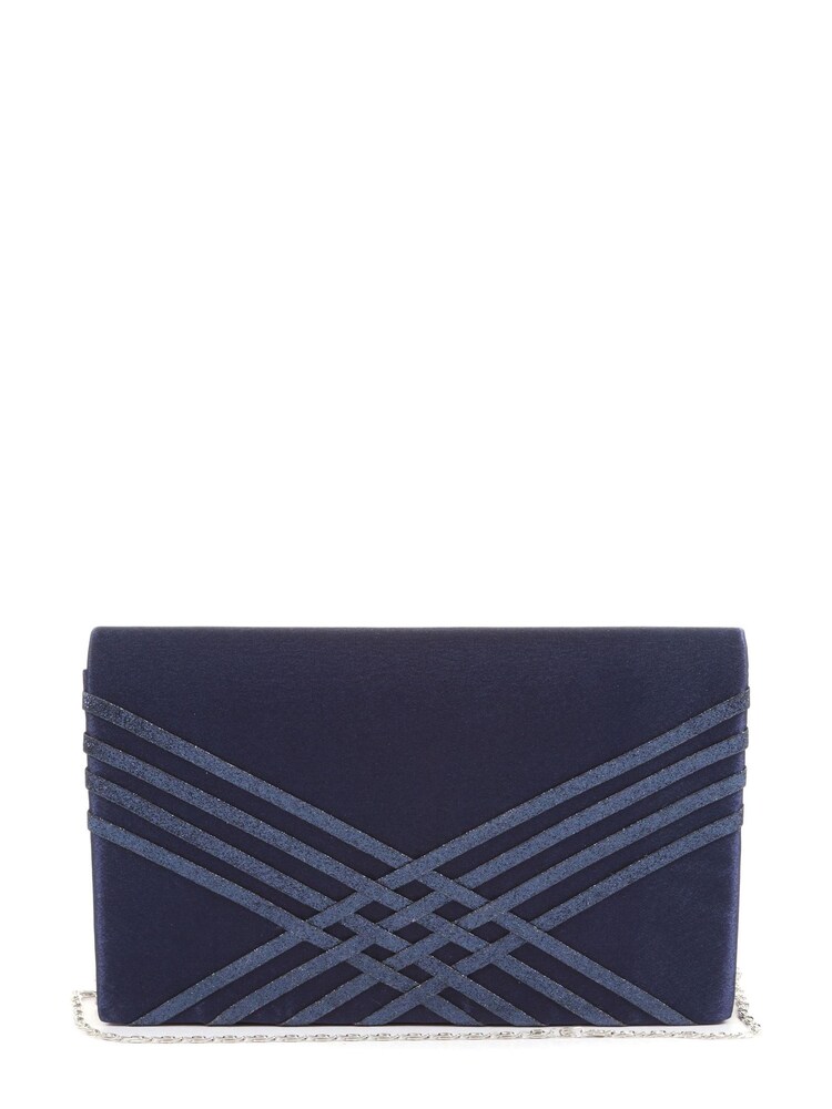 Pavers Blue Clutch Bag - Image 1 of 4 Pavers Blue Clutch Bag - Image 1 of 4