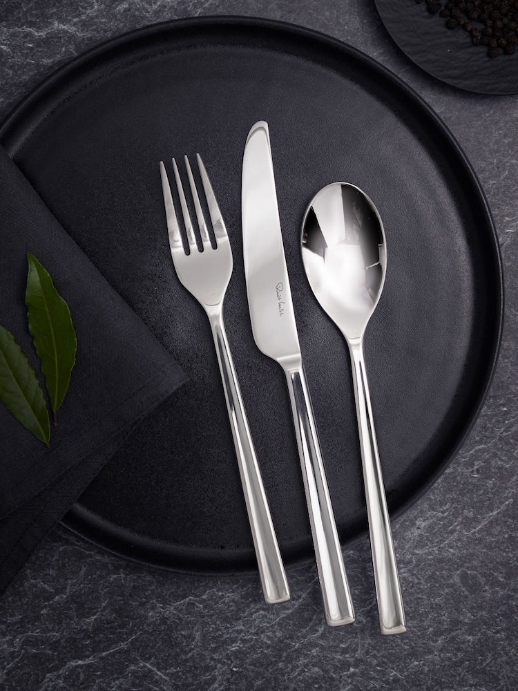 Robert Welch Silver 42 pc Blockley Cutlery Set - Image 2 of 4