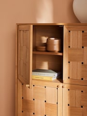 MADE.COM Oak River Tall Sideboard - Image 2 of 4
