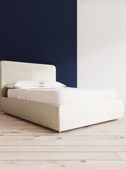 Swoon Houseweave Natural Chalk Brockham Divan Bed - Image 1 of 8