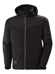 Helly Hansen Oxford Hooded Softshell Black Jacket - Image 1 of 2