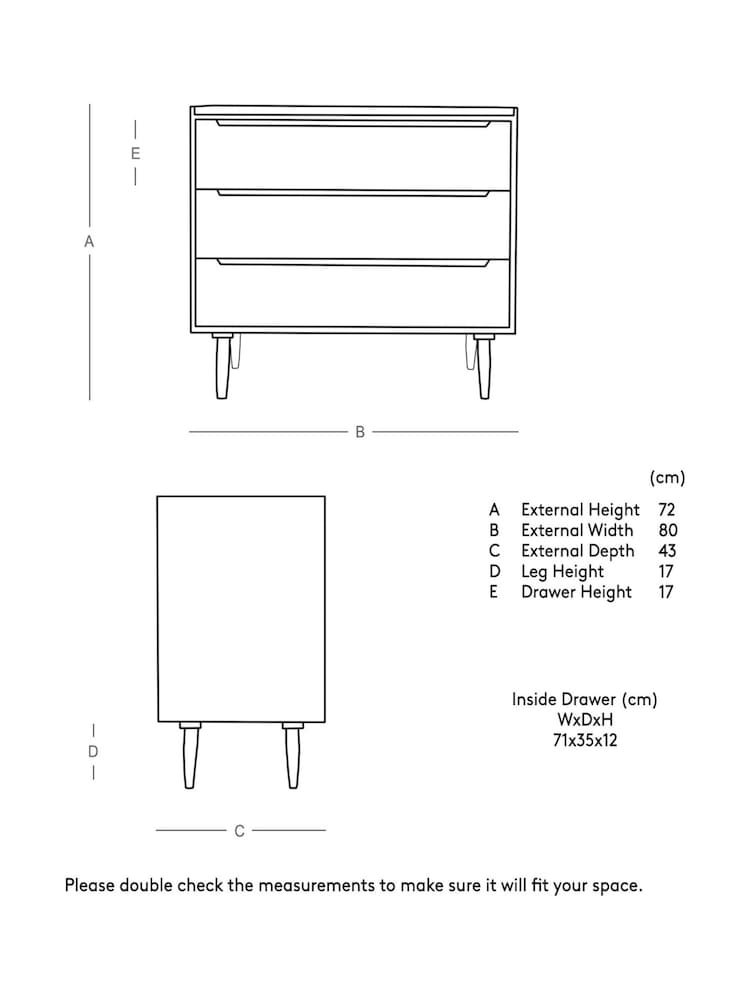 Swoon Oak Southwark Chest of Drawers - Image 7 of 7