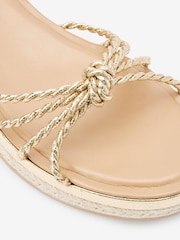 Gold Forever Comfort® Knot Detail Wedges - Image 11 of 12