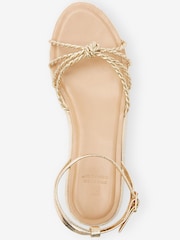 Gold Forever Comfort® Knot Detail Wedges - Image 7 of 12