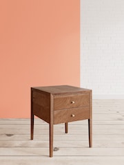 Swoon Brown Valente Bedside Table - Image 1 of 1