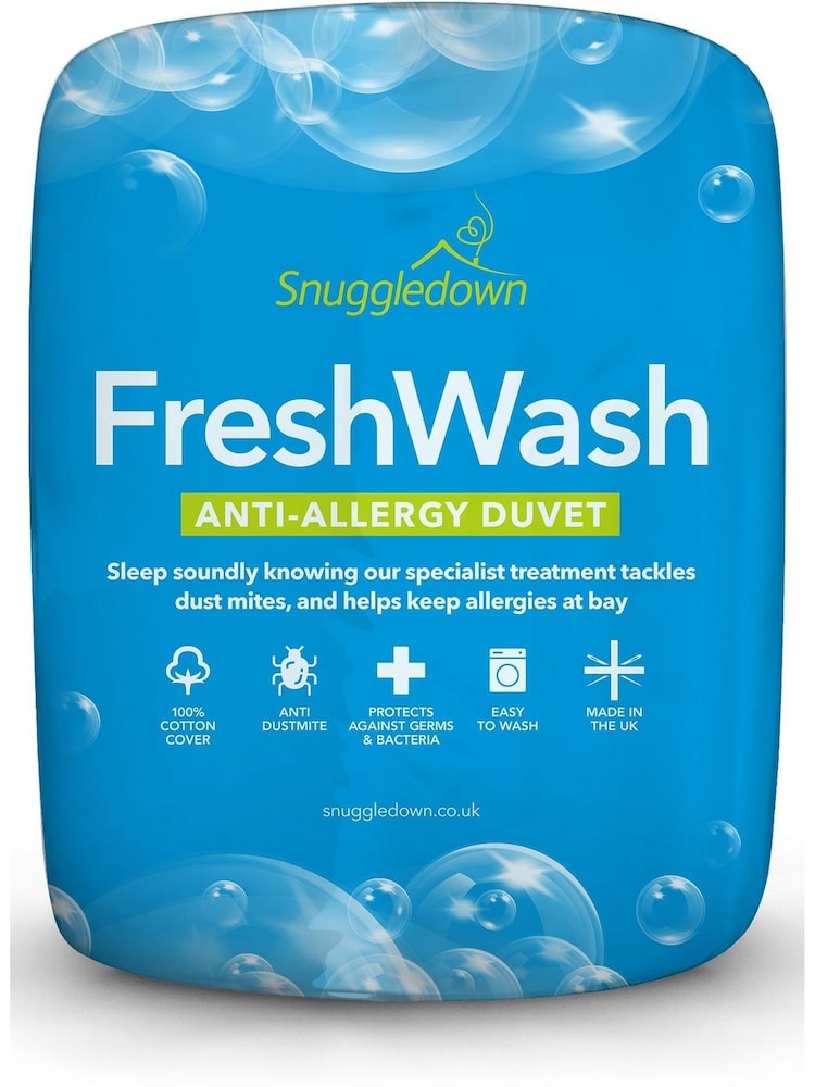 Snuggledown Freshwash Anti Allergy 4.5 Tog 100% Cotton Duvet - Image 5 of 5