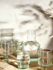 Kew Gardens Clear Single Glass Carafe - Image 4 of 4