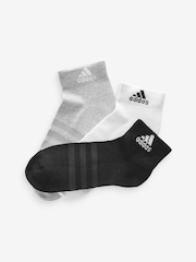 adidas Multi Cushioned Sportswear Ankle Socks 6 Pack - Image 2 of 4