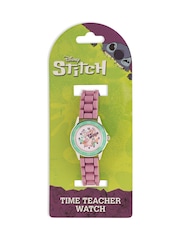 Peers Hardy Disney Lilo and Stitch Pink Angel Time Teacher Watch - Image 4 of 4