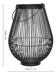 Ivyline Black Garden Venere Lantern - Image 4 of 4