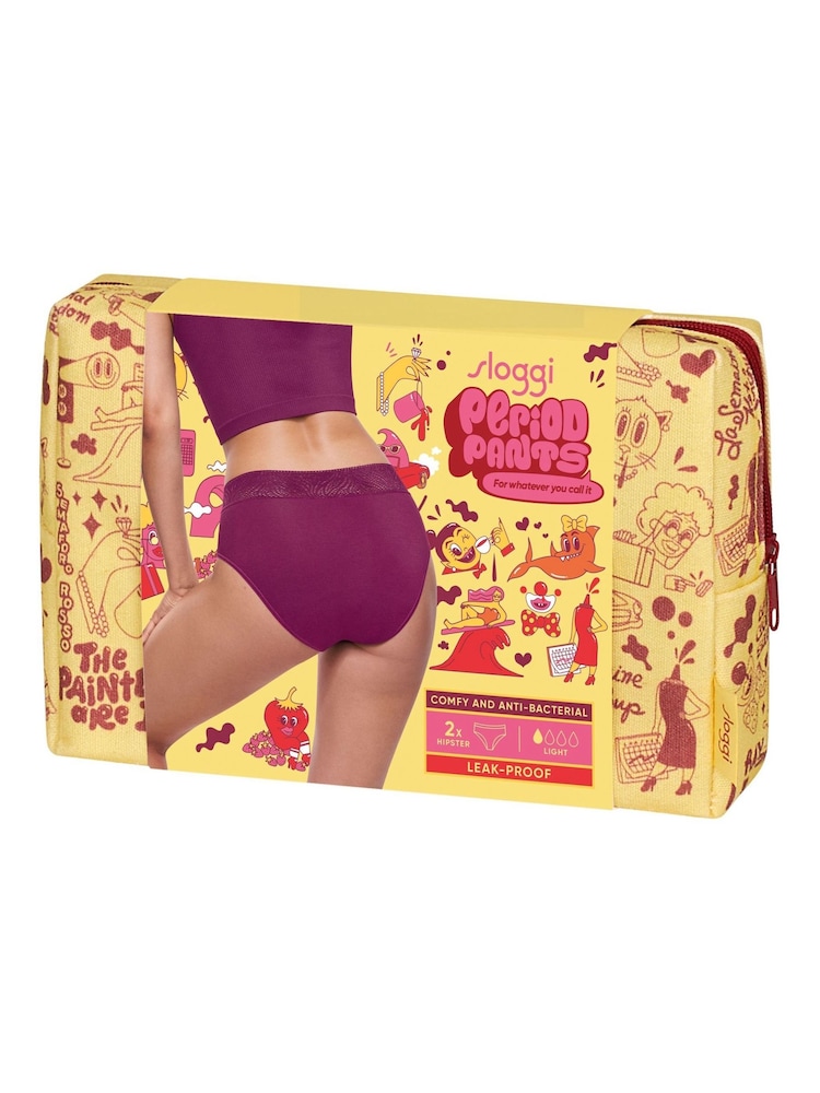 Sloggi Red Light Period Pants Hipster Briefs 2 Pack - Image 7 of 7