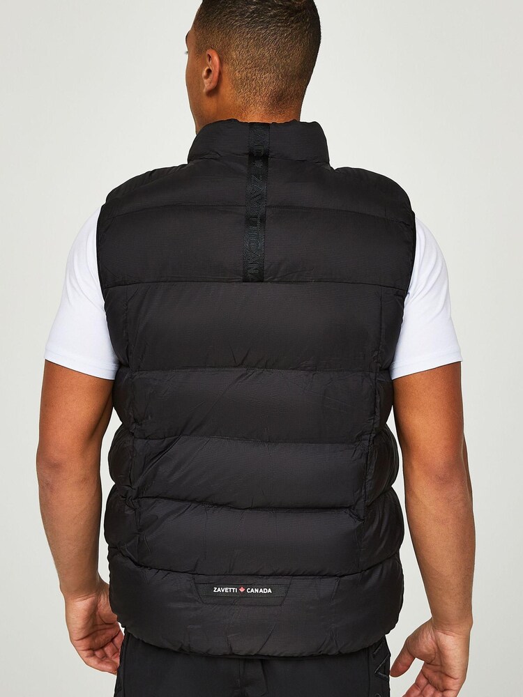 Zavetti Canada Malvini Black Gilet - Image 2 of 6