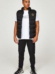 Zavetti Canada Malvini Black Gilet - Image 4 of 6