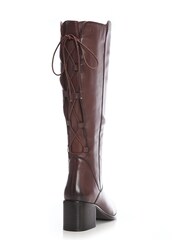 Moda In Pelle Gloriia Lace Back Rouched Long Boots - Image 3 of 5