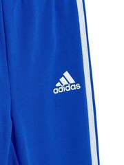 adidas Blue Infant Colorblock French Terry Tracksuit - Image 9 of 9