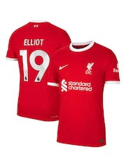 Nike Red Elliot - 19 Liverpool Home Match Shirt 2023-24 - Image 1 of 3