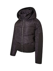 Black Zebra Dare 2b x Next Eventual Hooded Puffer Jacket - Image 5 of 9