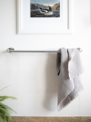 Robert Welch Silver Oblique Towel Rail - Image 1 of 4