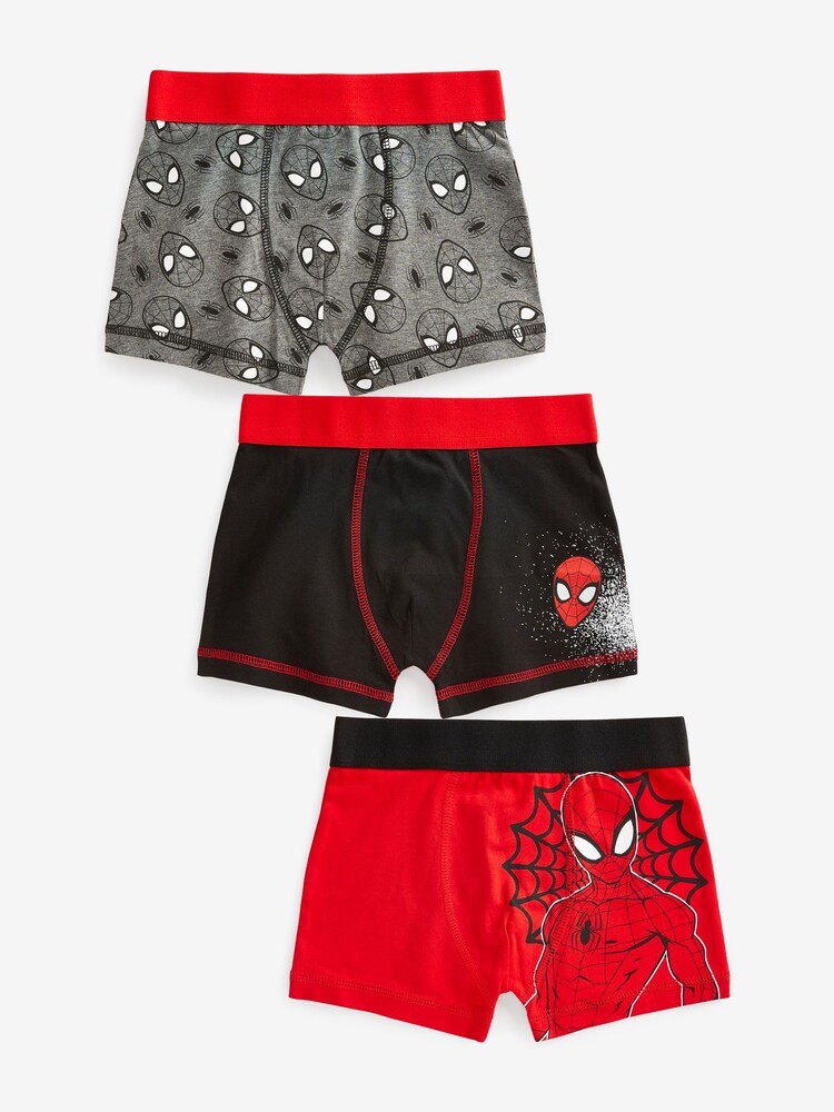 Spiderman Trunks 3 Pack (2-10yrs) - Image 1 of 2
