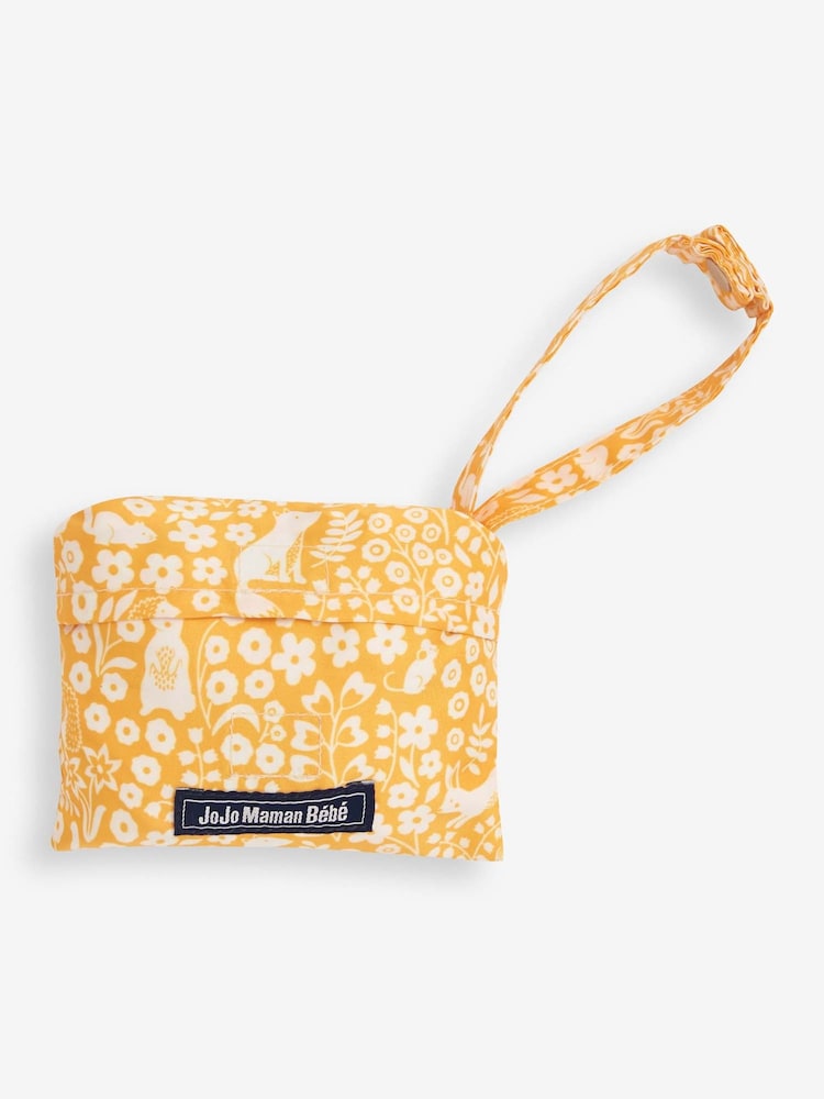 JoJo Maman Bébé Mustard Woodland Pack-Away Pocket Highchair - Image 2 of 2